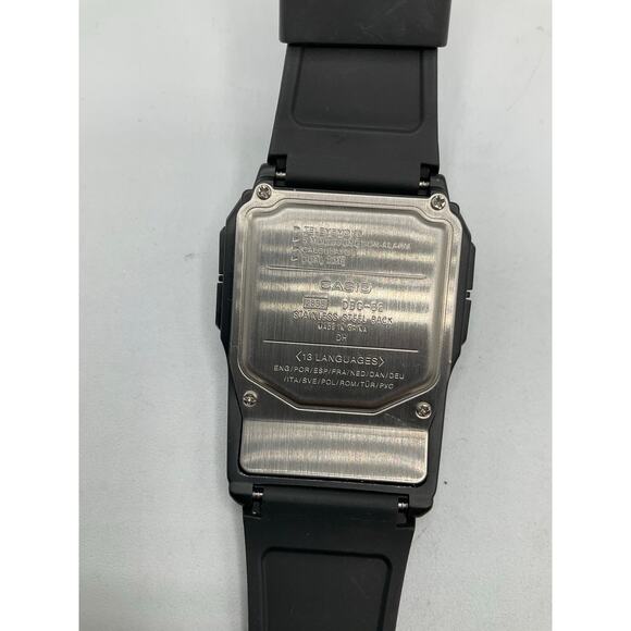 Casio Multilingual Date Base Watch Men 32mm, DBC-32-Black - Picture 9 of 9